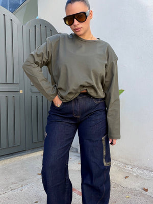 Jeans Tasca Camouflage