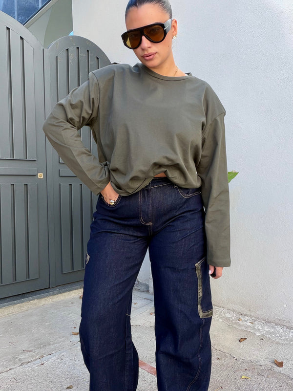 Jeans Tasca Camouflage