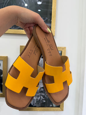 PRE ORDINE 4/5 GG Ciabattina Summer Giallo