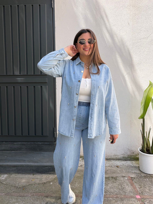 Coordinato Spring Denim Chiaro
