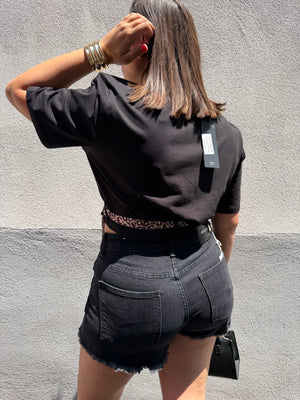 Pantaloncino Nero Mod. Le**s