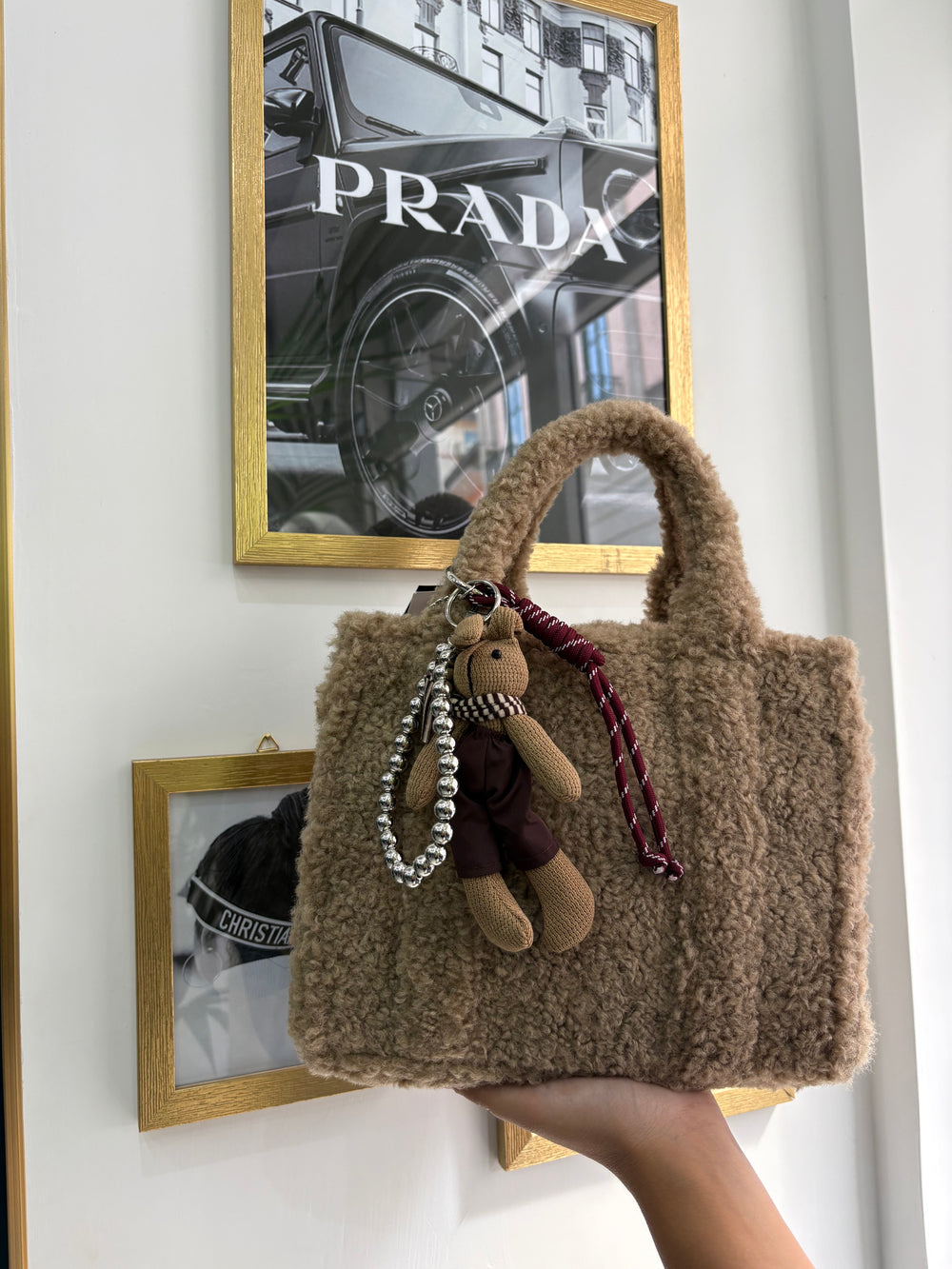 Borsa Teddy Beige