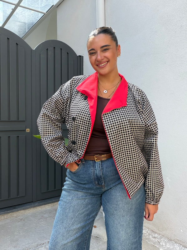 Bomber Spring Quadretti