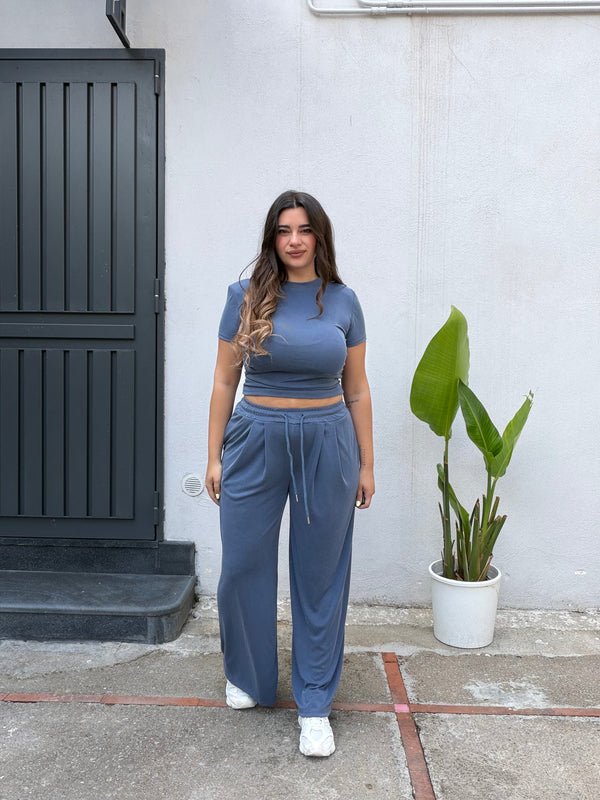 Coordinato Clotilde Blu Jeans