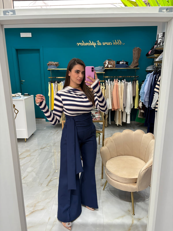 Pantalone Palazzo Blu