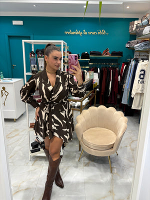 Mini Dress Venus Marrone