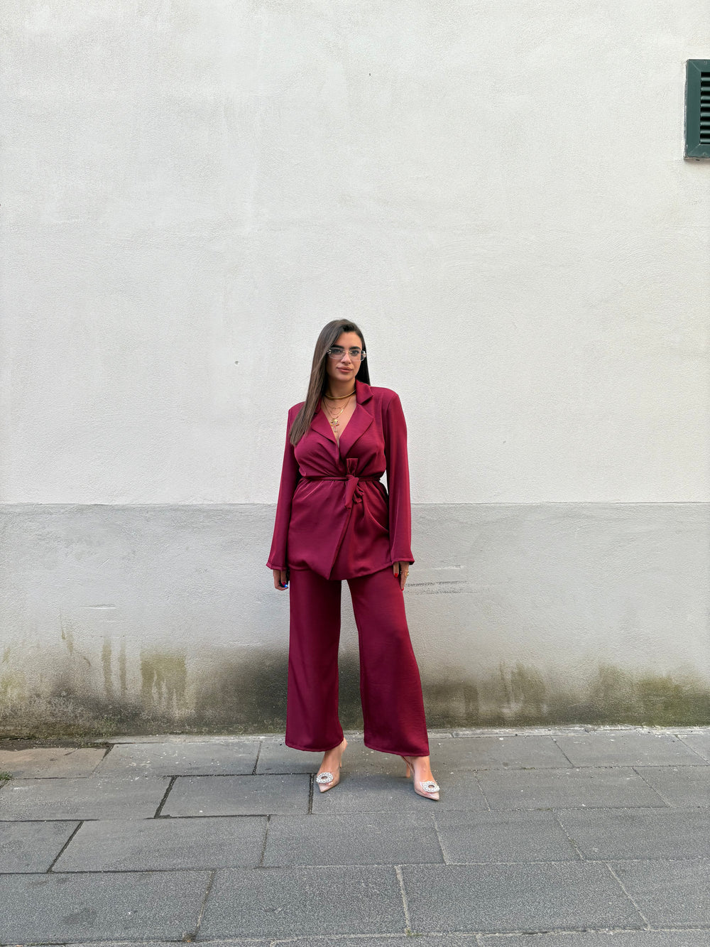 Tailleur Jennifer Bordeaux