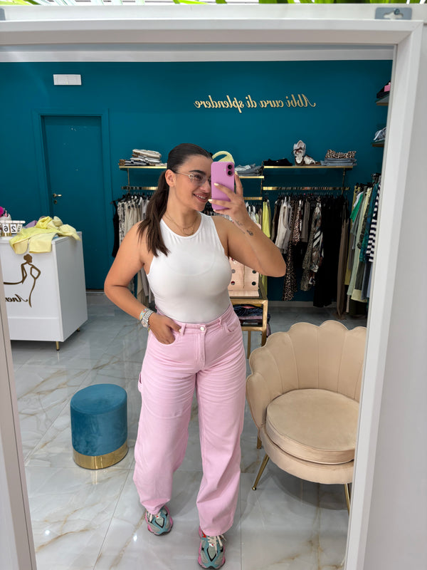 Jeans Bubble Pink