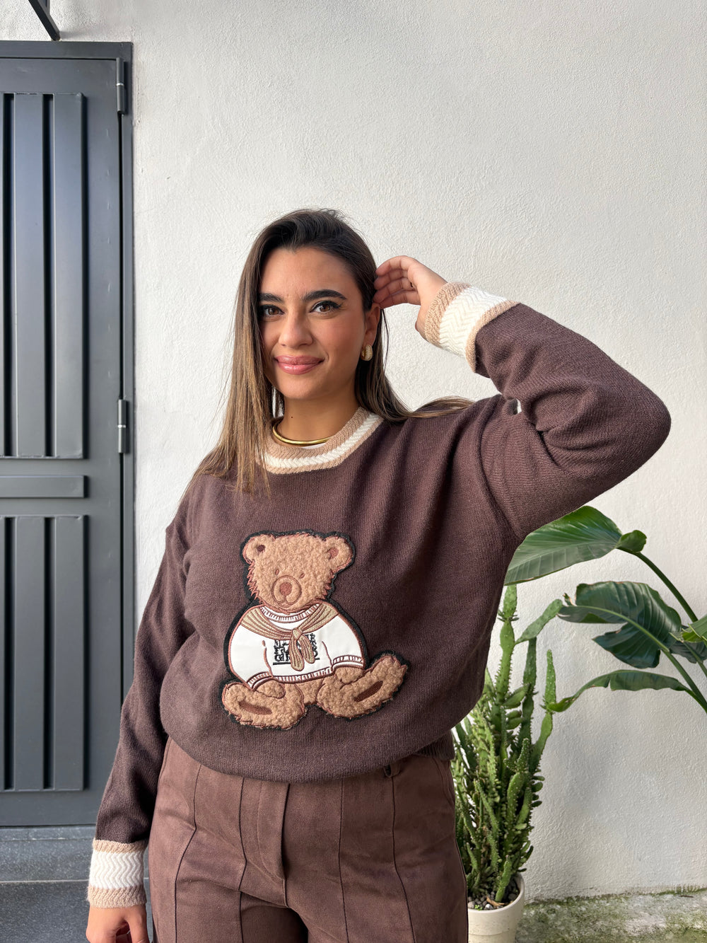 Maglioncino Yoghi Marrone