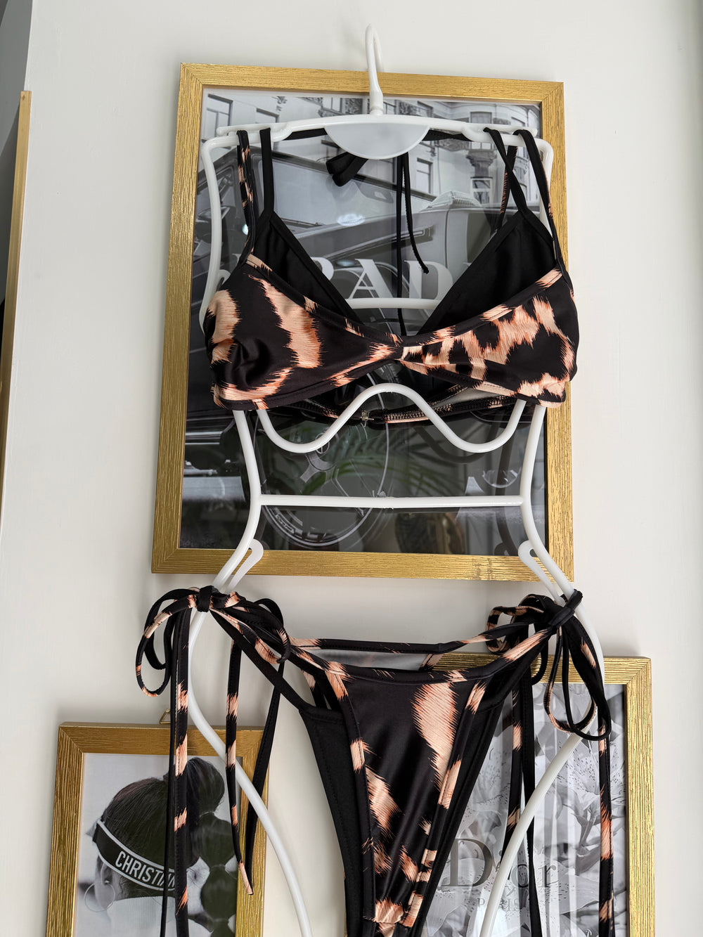 Costume Leopardato e Nero