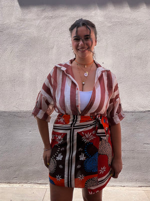 Mini Gonna Pareo Africa