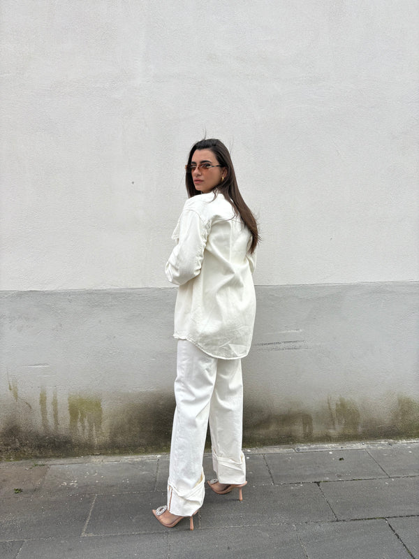 Coordinato Denim Beige