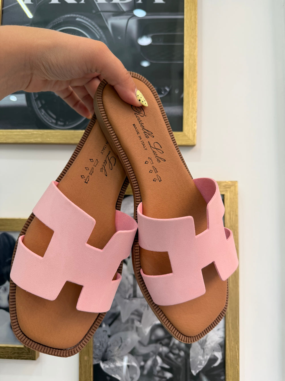 PRE ORDINE 4/5 GG Ciabattina Summer Rosa