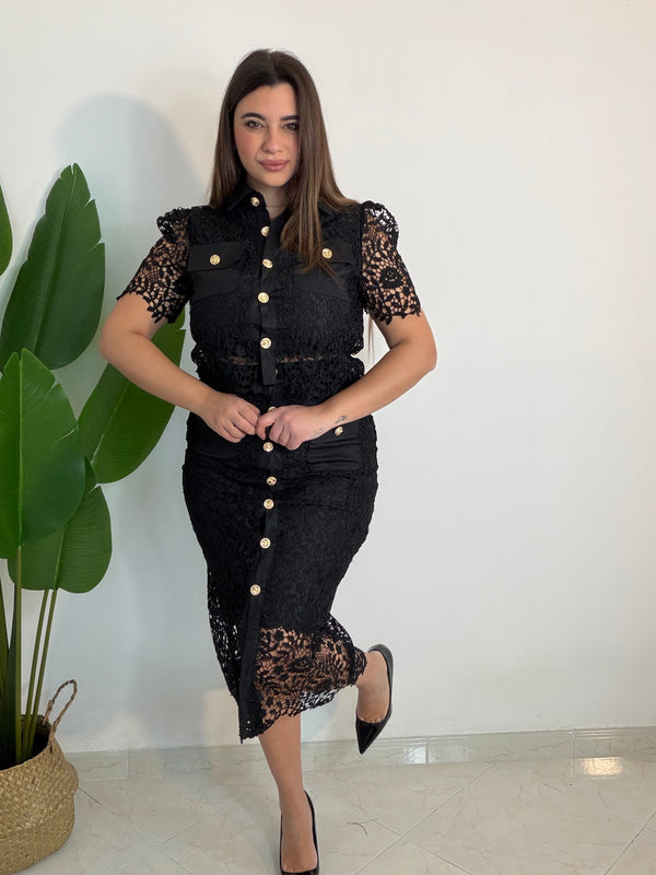 Coordinato Tres Chic Nero