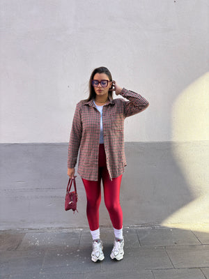 Camicia Flanella Rossa e nera