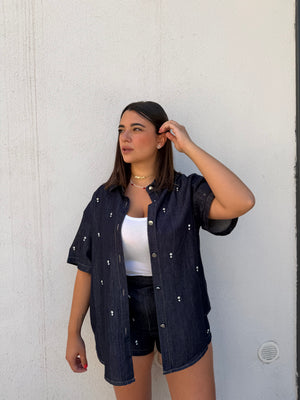 Coordinato in Jeans Diamond