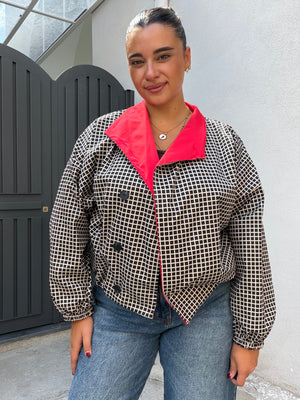 Bomber Spring Quadretti