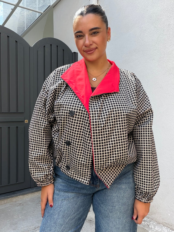 Bomber Spring Quadretti
