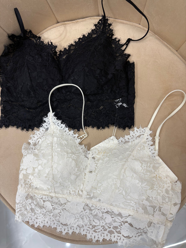 Bralette in pizzo
