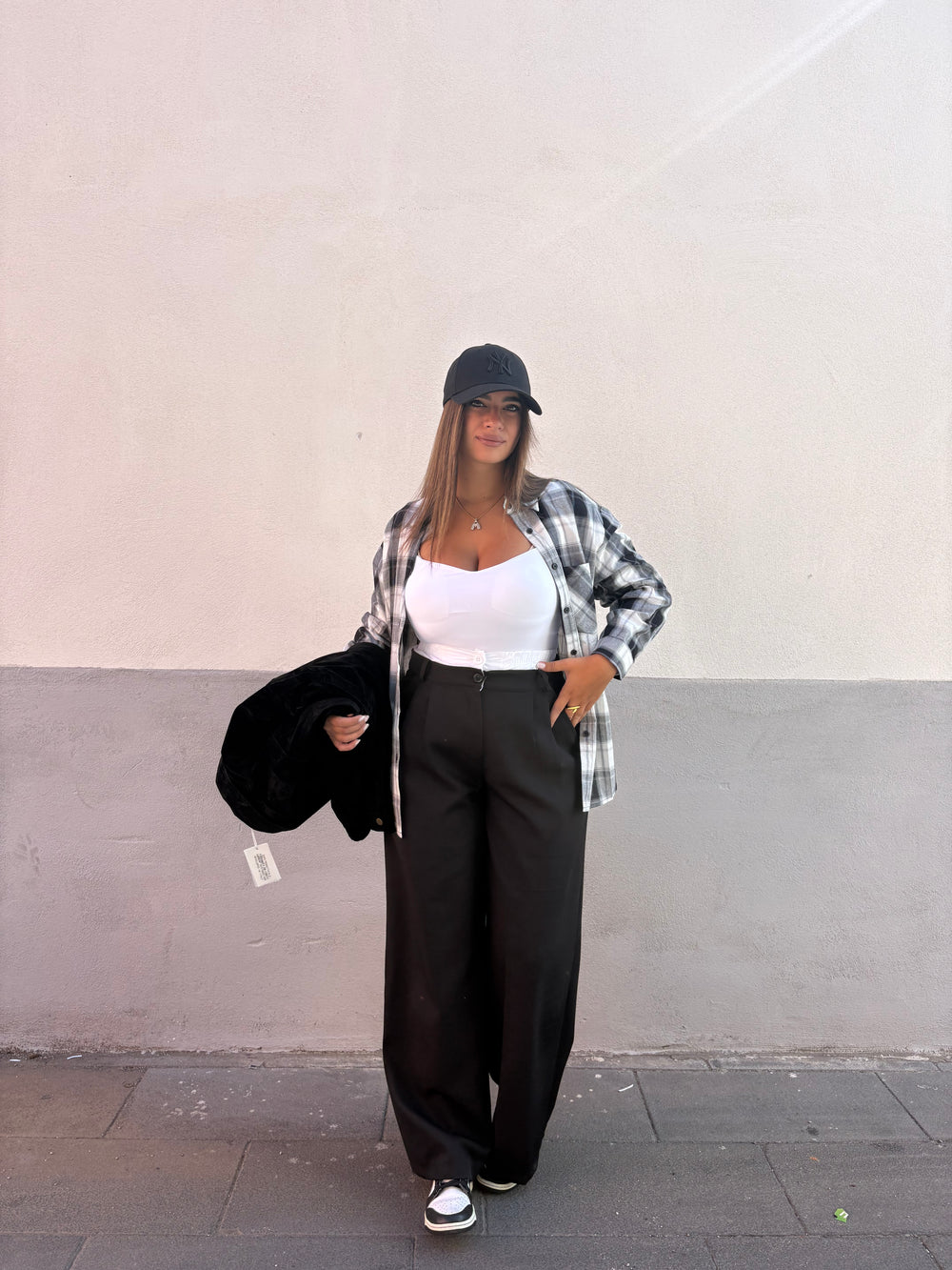 Pantalone Palazzo doppio elastico