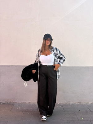 Pantalone Palazzo doppio elastico