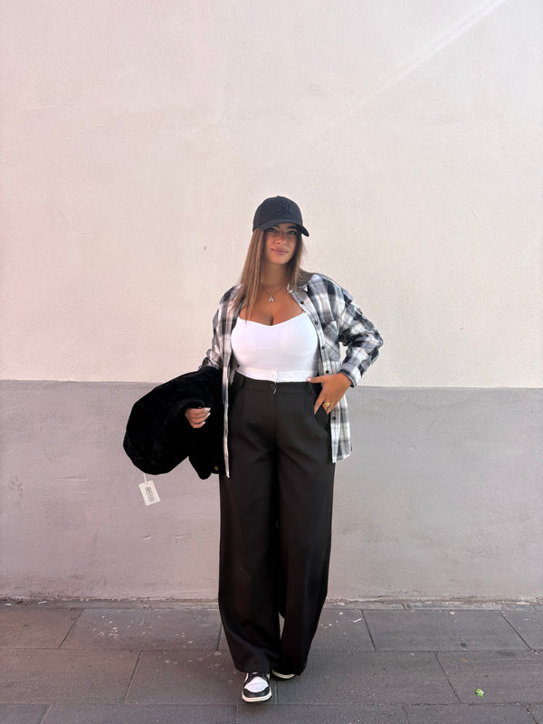 Pantalone Palazzo doppio elastico