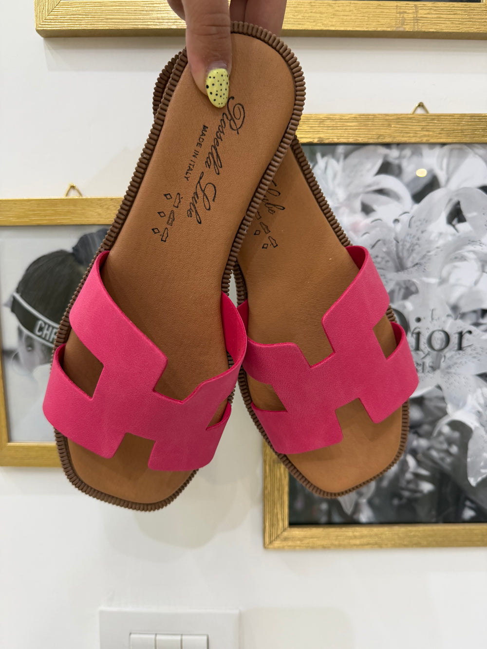 PRE ORDINE (4/5 GG) Ciabattina Summer Fucsia