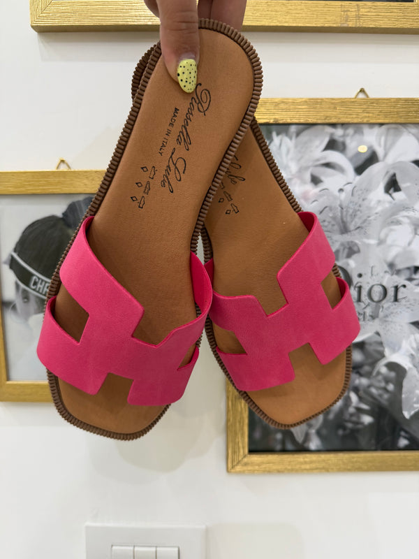 PRE ORDINE (4/5 GG) Ciabattina Summer Fucsia