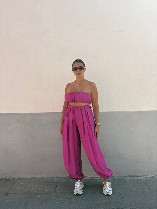 Coordset Marge ciclamino