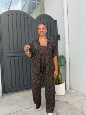 Coordinato Comfy Leopard