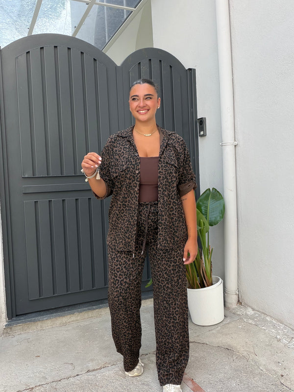 Coordinato Comfy Leopard