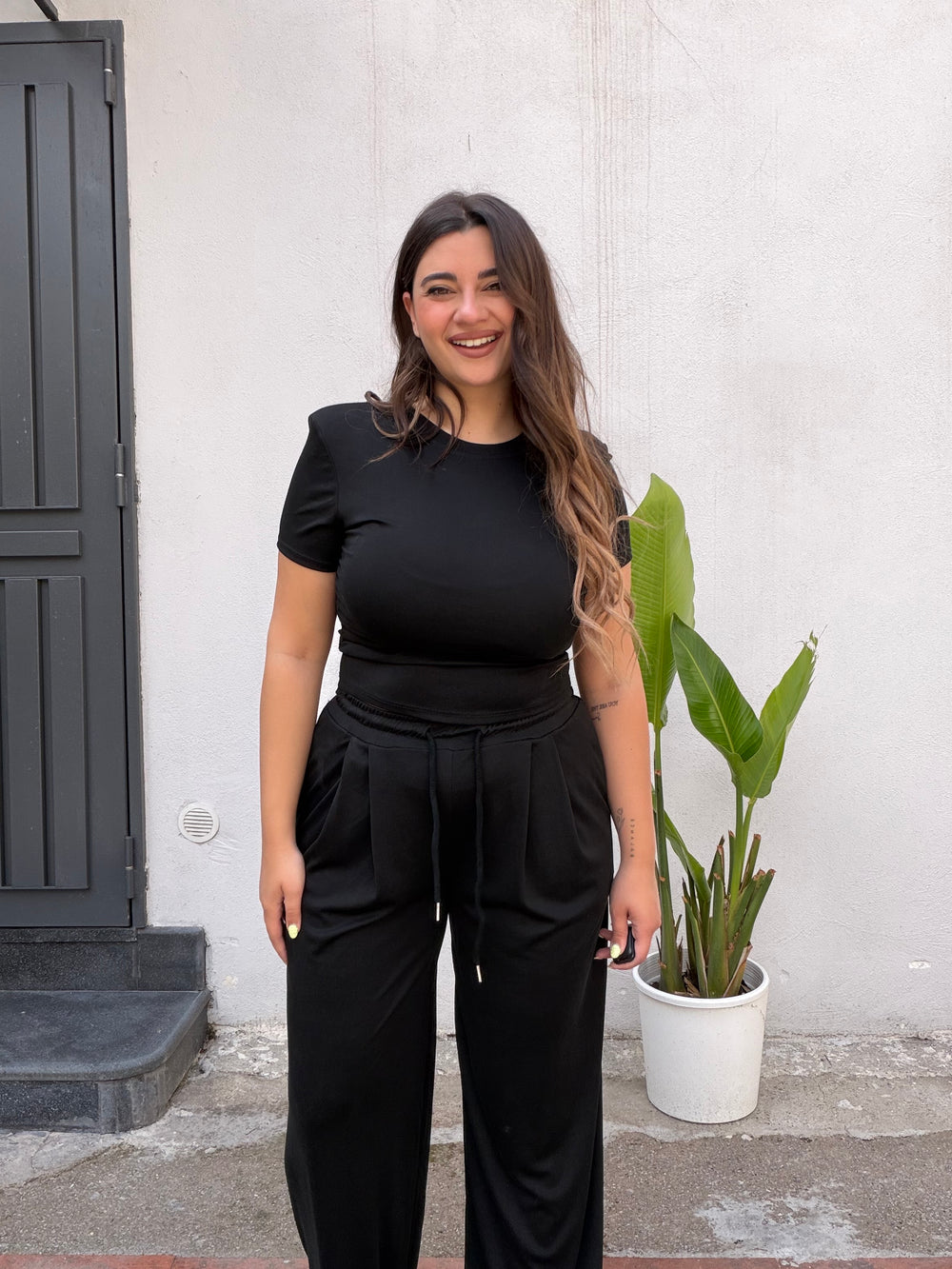 Coordinato Clotilde Nero