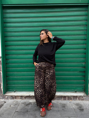 Pantalone Leopard Ballon