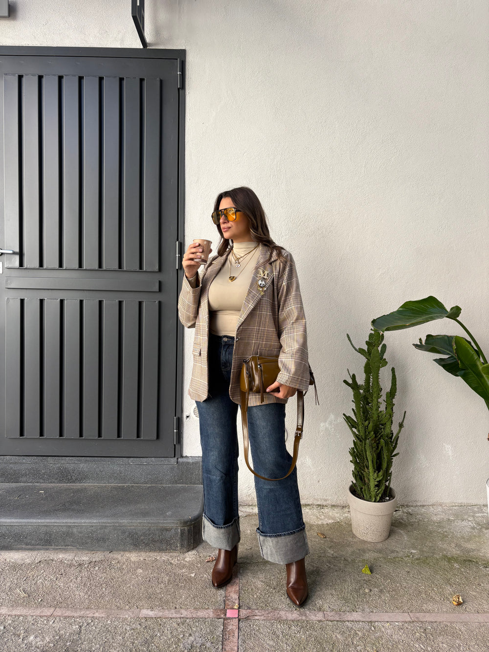 Jeans Risvolto Autunno