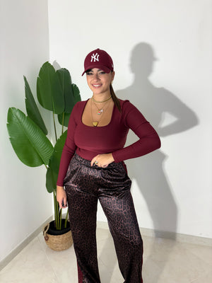 Body lycra Bordeaux