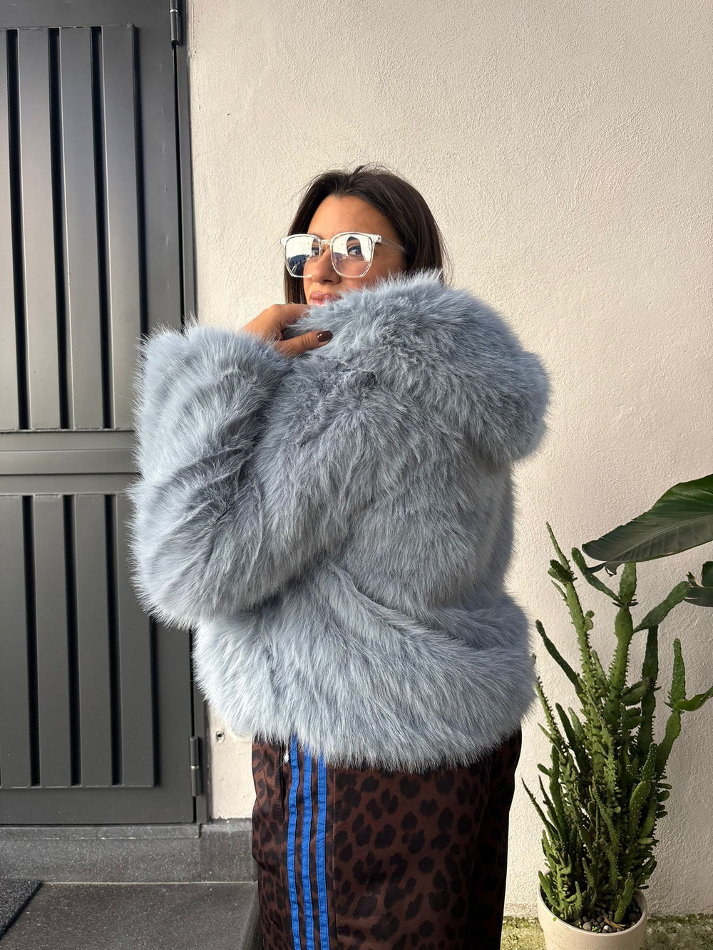 Pelliccia London Polvere